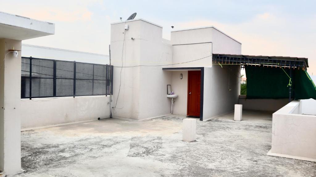 Hoone, kus hostel asub