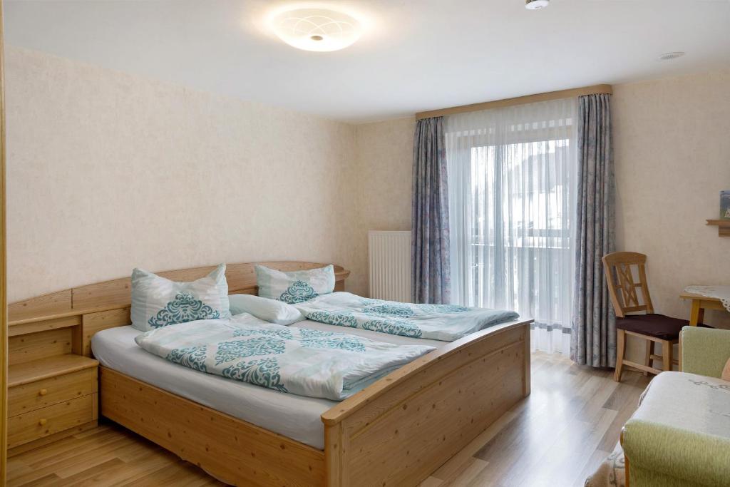 Postel nebo postele na pokoji v ubytování Haus Maier