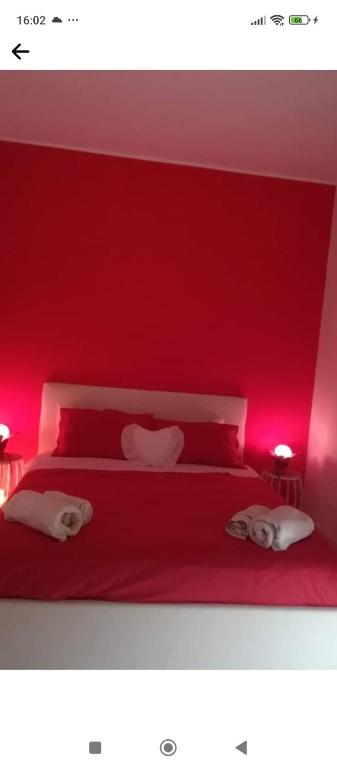 Postel nebo postele na pokoji v ubytování Casa Silvia