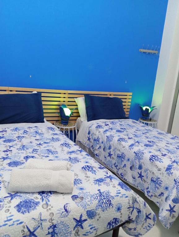 Postel nebo postele na pokoji v ubytování Casa Silvia