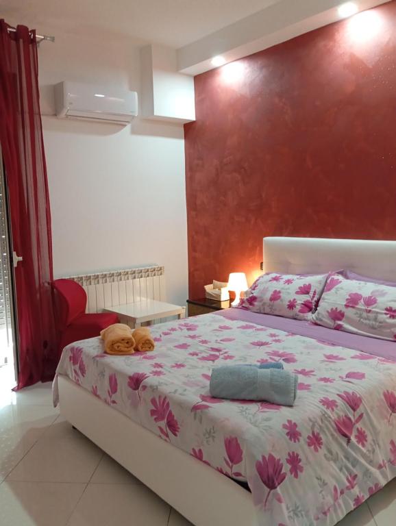 Postel nebo postele na pokoji v ubytování Casa Silvia