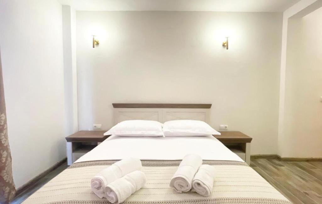 Postel nebo postele na pokoji v ubytování Guest House Bonaca