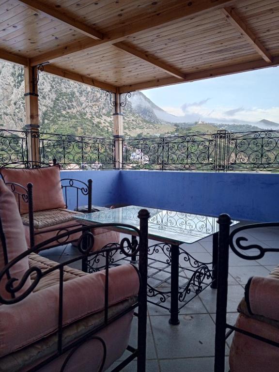 Nespecifikovaný výhled na hory nebo výhled na hory při pohledu z bed and breakfast