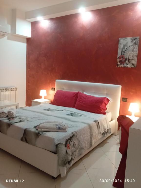 Posteľ alebo postele v izbe v ubytovaní Casa Silvia