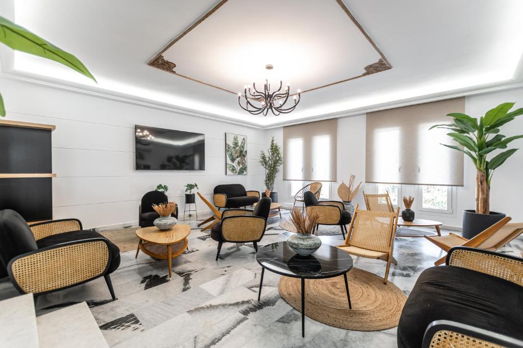 Posezení v ubytování Anatoli Hotel