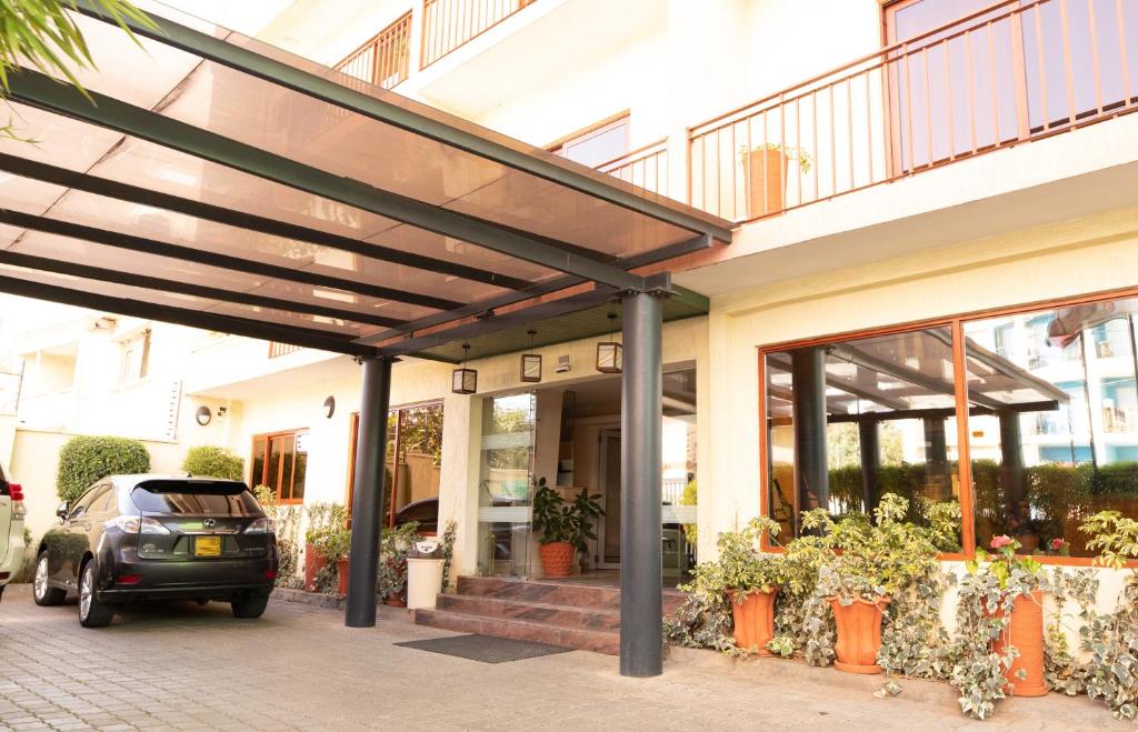 Budova, kde se hotel nachází