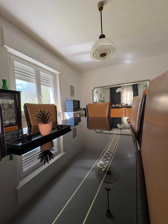 Χώρος καθιστικού στο Villa Magnolia Oliveti