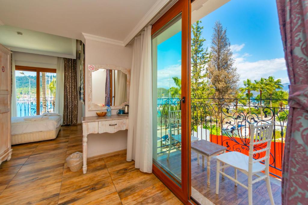 Balkón nebo terasa v ubytování Cennet Life Hotel
