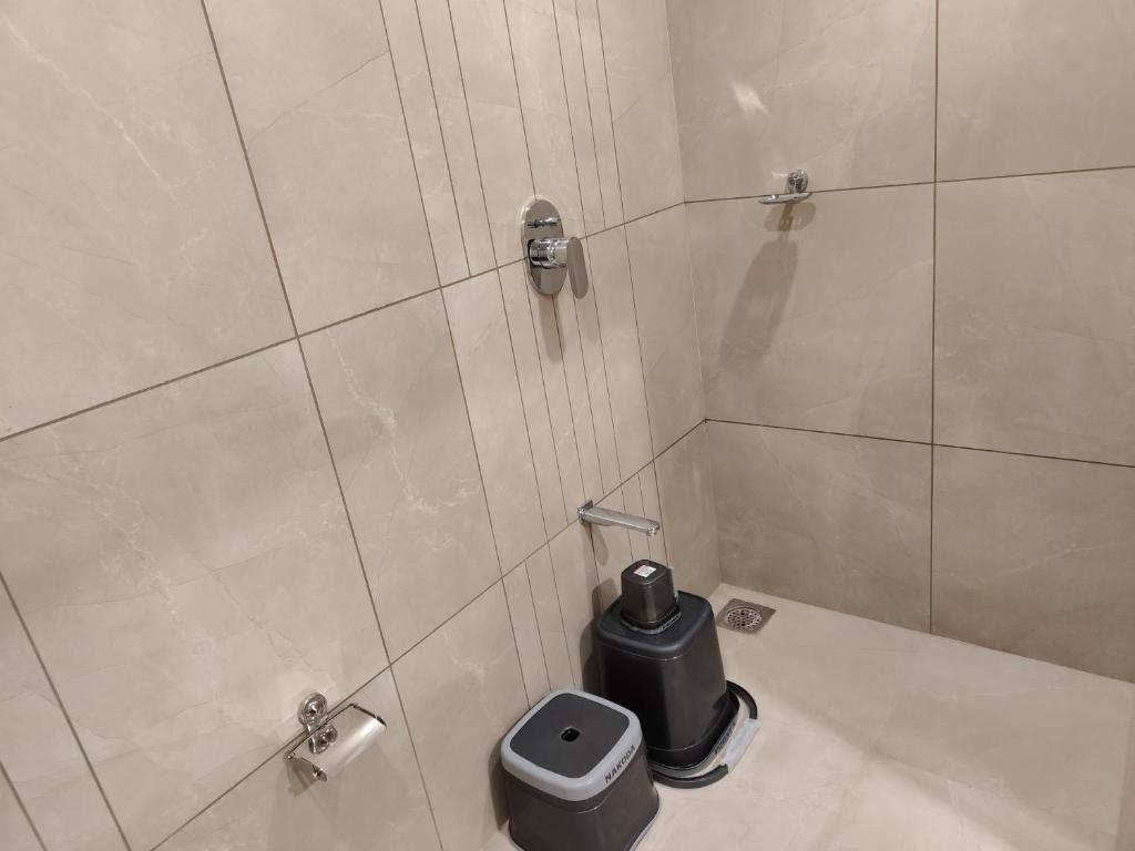 Koupelna v ubytování Hotel Kozar