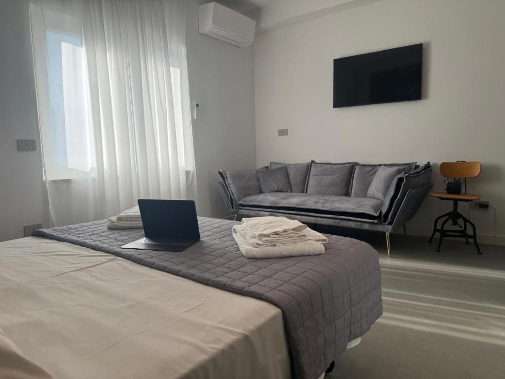Postel nebo postele na pokoji v ubytování B&B Relax Rooms - Villa Segala