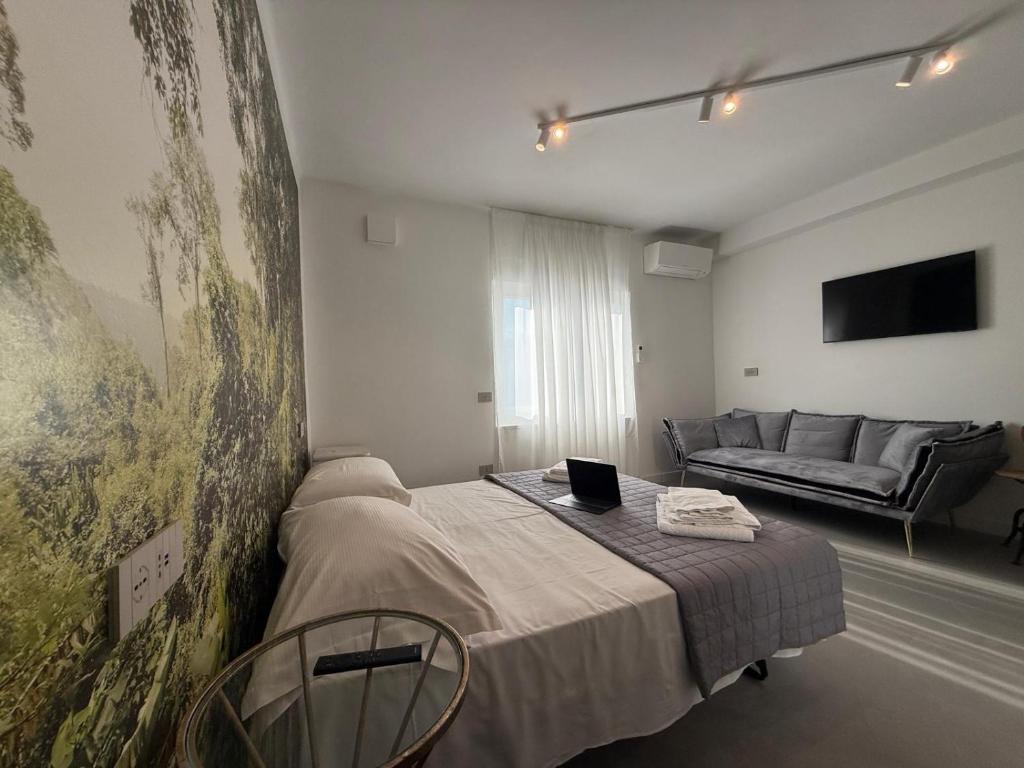 Postel nebo postele na pokoji v ubytování B&B Relax Rooms - Villa Segala