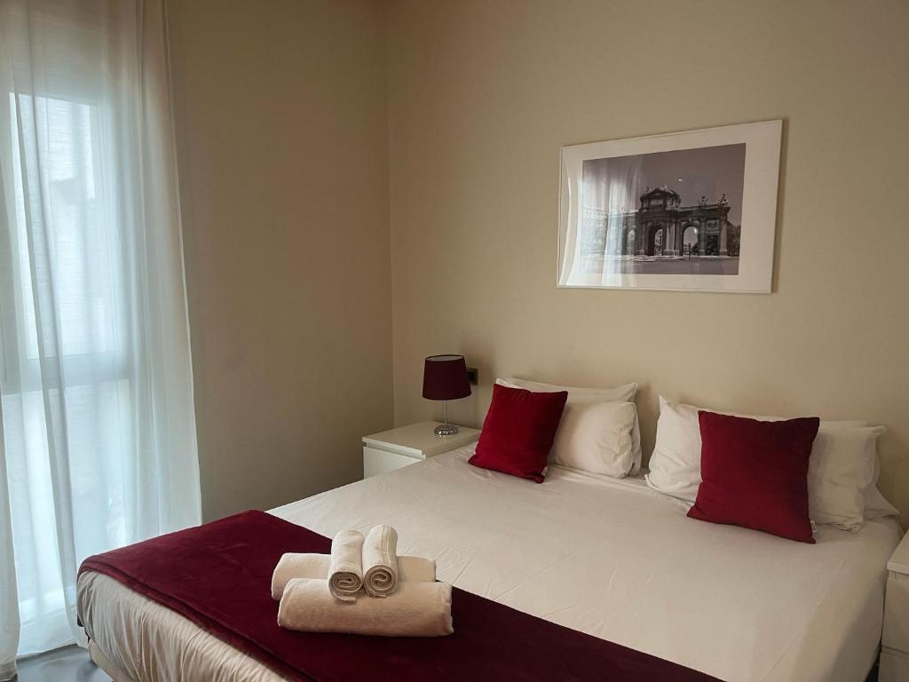 A bed or beds in a room at Cituspace Sandoval