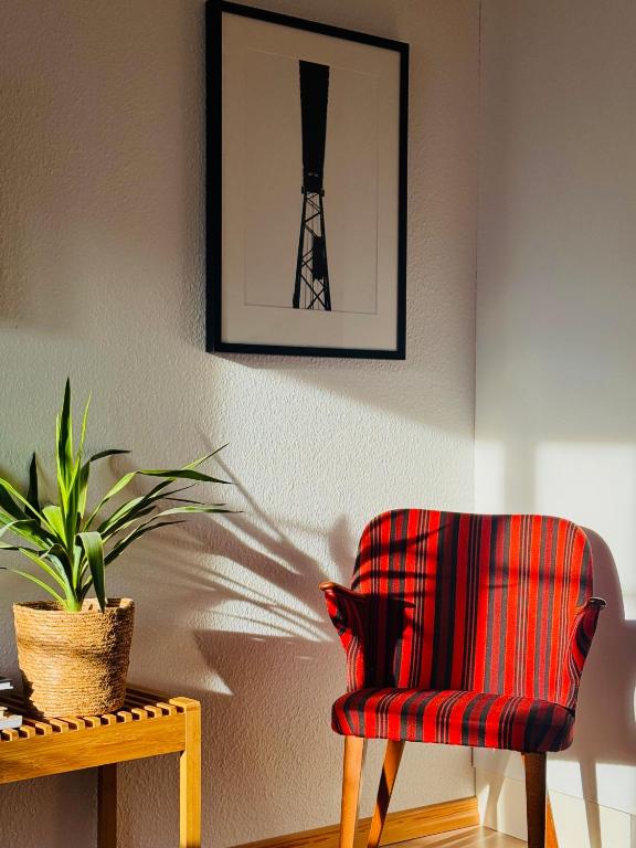 Posezení v ubytování Kåseberga Hideout