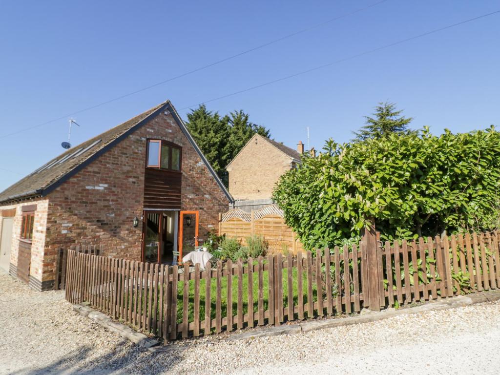 Bygningen som feriehuset ligger i