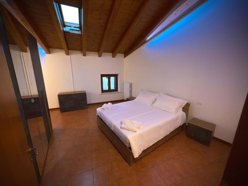 Postel nebo postele na pokoji v ubytování GM Apartment