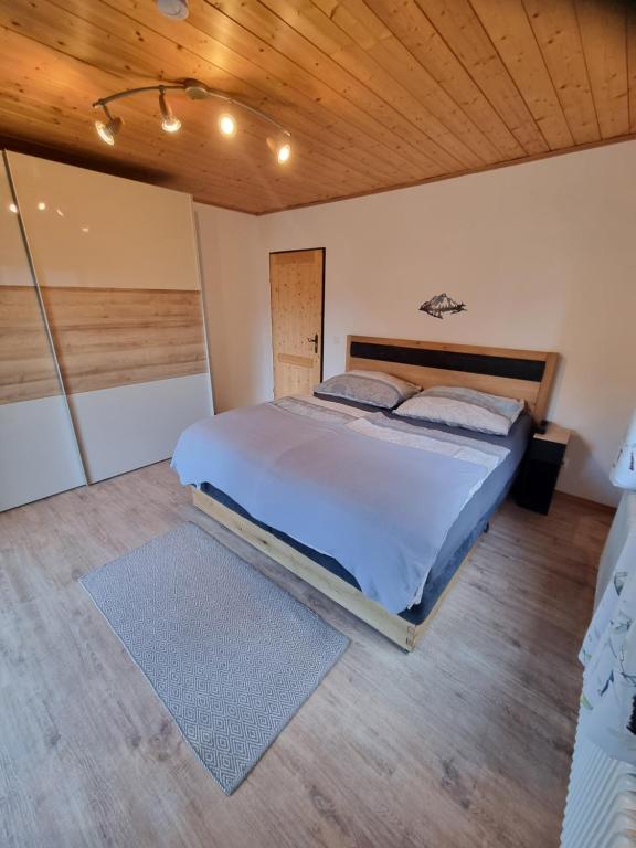 Postel nebo postele na pokoji v ubytování Apartment Auszeit