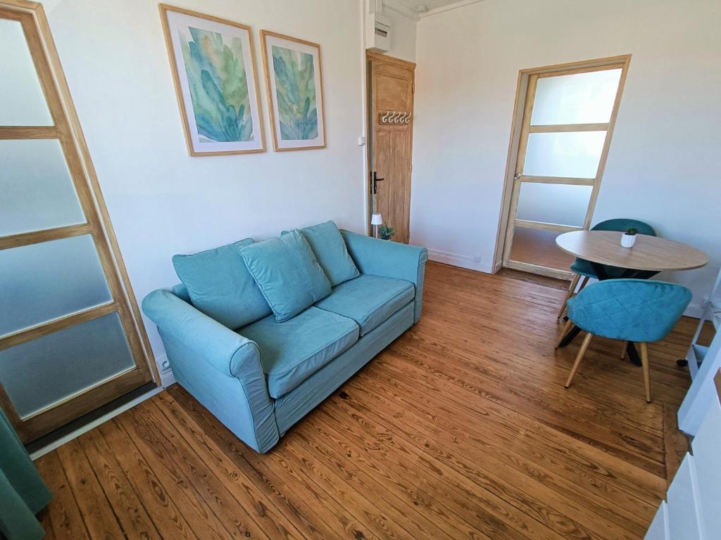 Posezení v ubytování Escapade Béthunoise