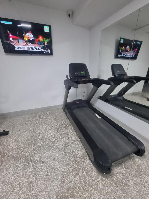 Fitness centrum a/nebo fitness zařízení v ubytování athensdot