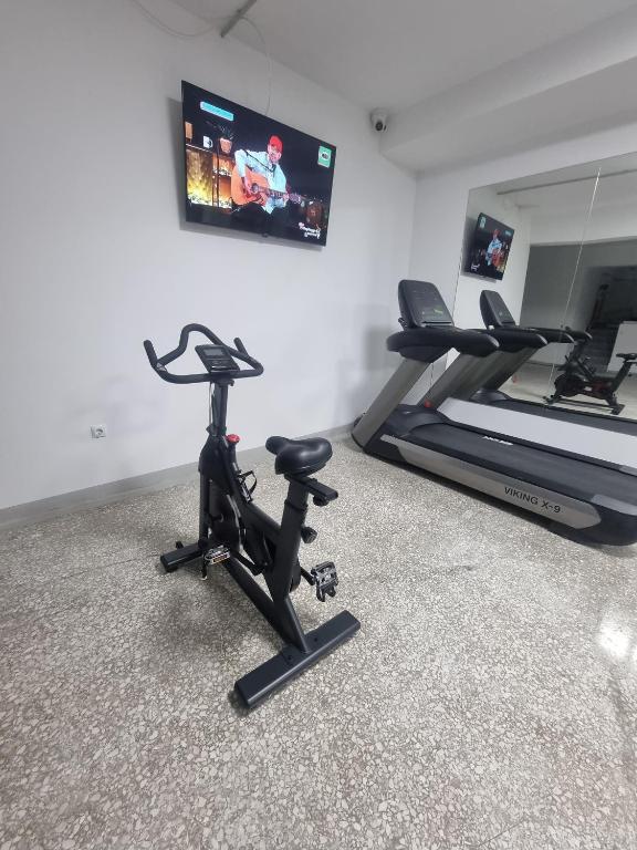 Fitness centrum a/nebo fitness zařízení v ubytování athensdot