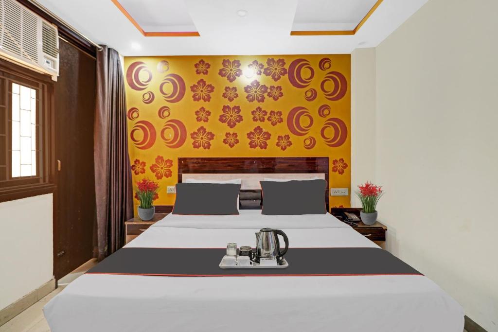 Postel nebo postele na pokoji v ubytování Super Hotel O Lotus
