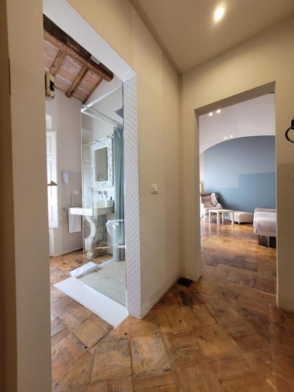 Koupelna v ubytování Relais Casetta56