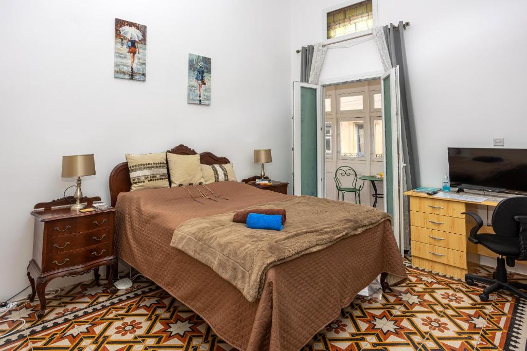 Postel nebo postele na pokoji v ubytování Villa Mosta