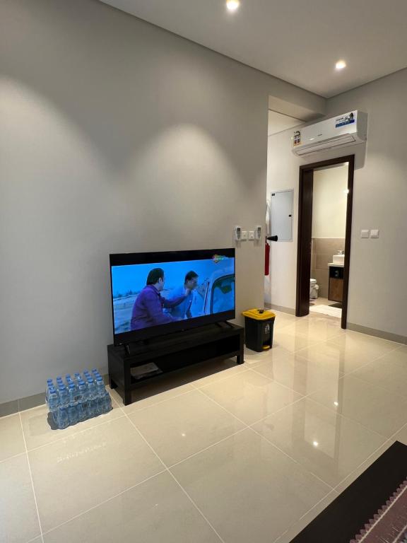 TV a/nebo společenská místnost v ubytování Sifahbeachfront Apartment