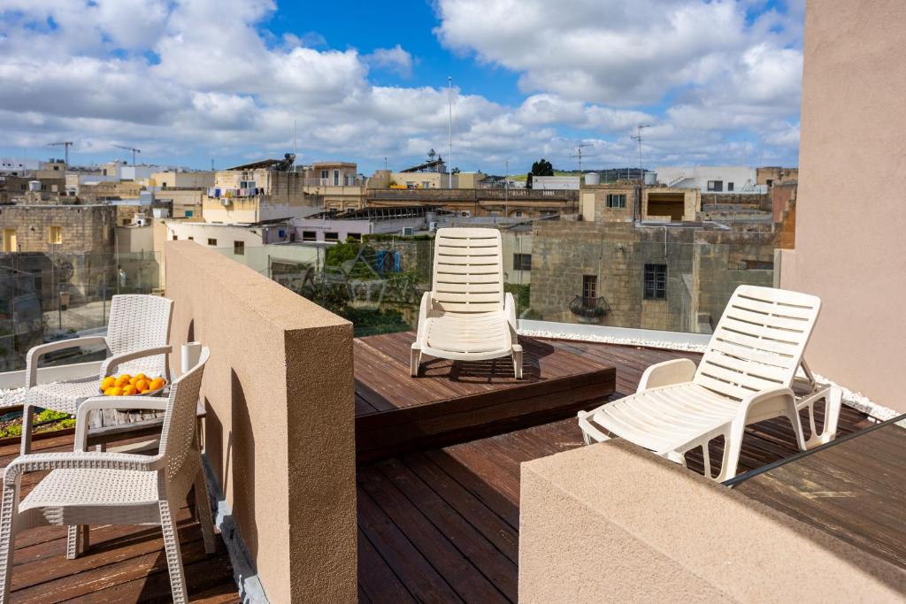 Balkón nebo terasa v ubytování Villa Mosta