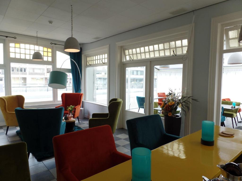 Posezení v ubytování Villahotel Vlissingen