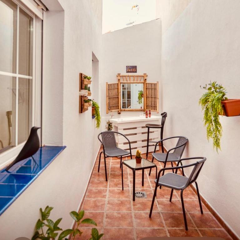 New GR0-flat with private backyard in Málaga Center