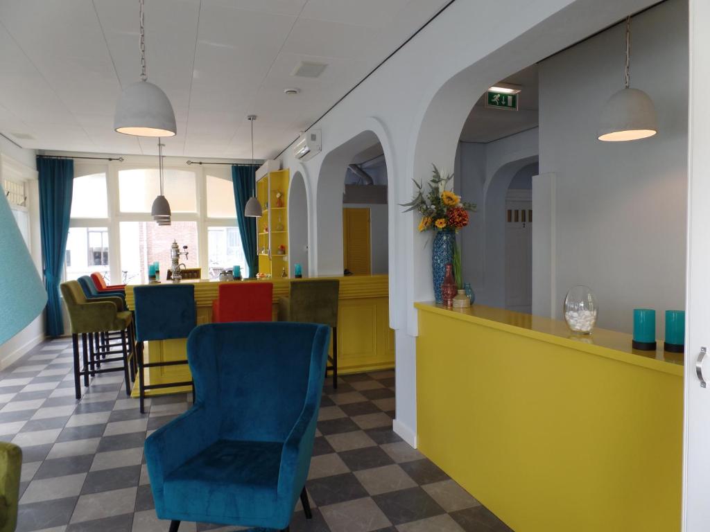 Posezení v ubytování Villahotel Vlissingen