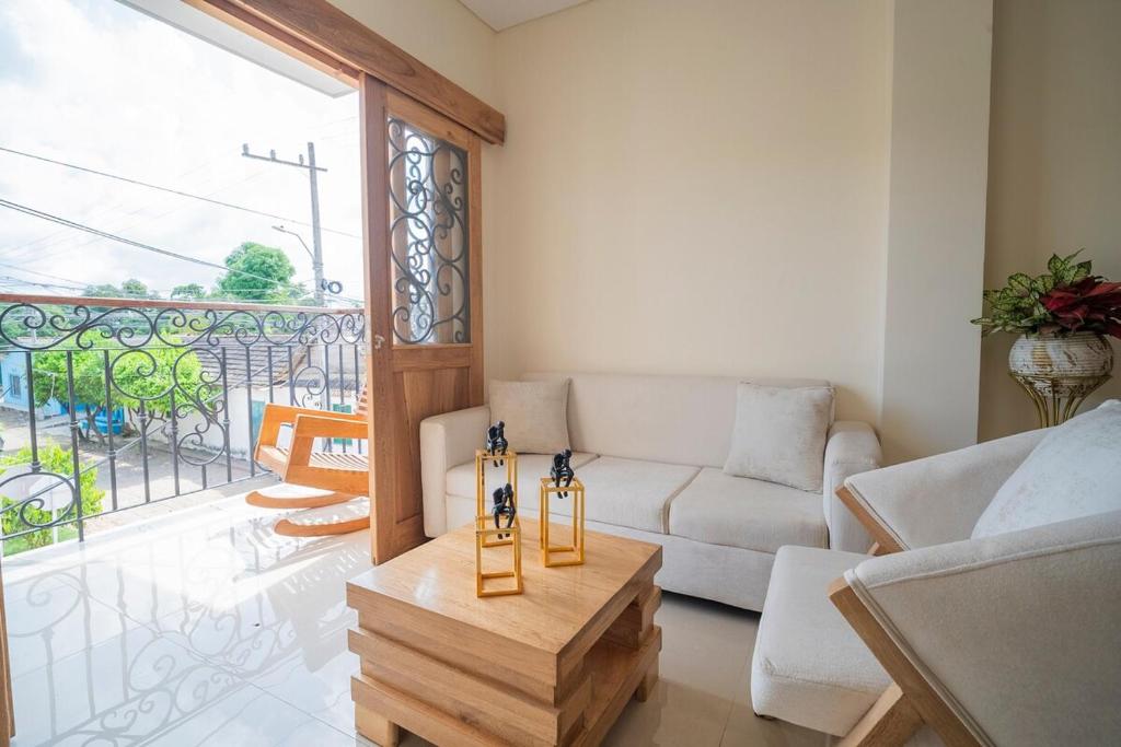 Posezení v ubytování Balcones de Jaen