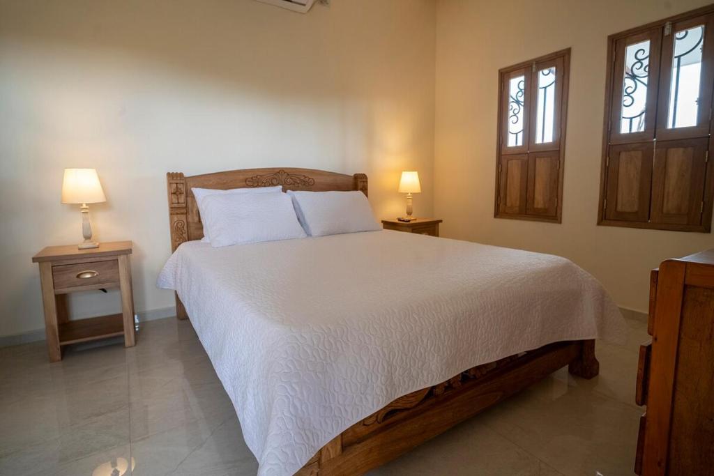 Postel nebo postele na pokoji v ubytování Balcones de Jaen