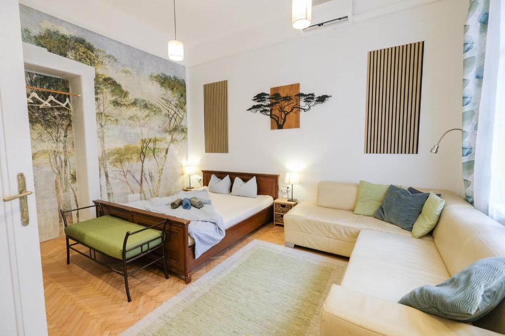 Posezení v ubytování Acacia Hostel
