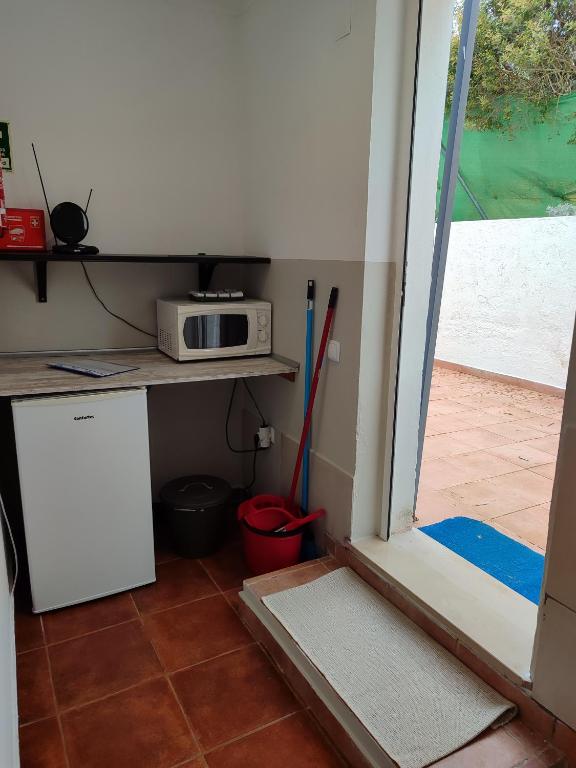 Kuchyň nebo kuchyňský kout v ubytování Quinta do Sol
