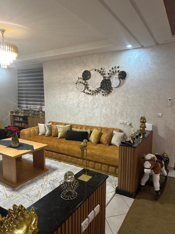 Χώρος καθιστικού στο Luxury appartement in agadir bay