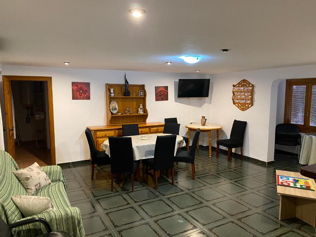 TV a/nebo společenská místnost v ubytování Retiro Gastro-Rural - Casa 3