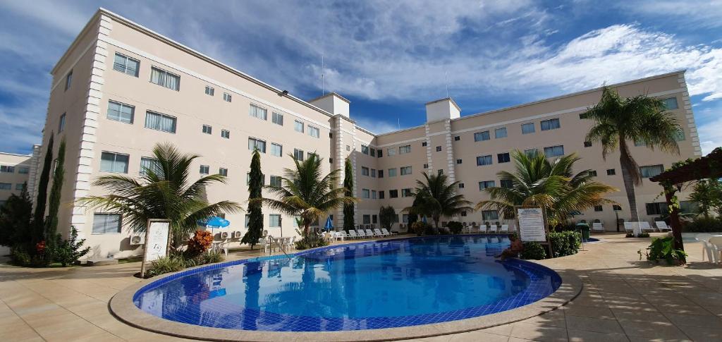 Bazén v ubytování Resort Encontro das Águas - Piscinas Thermal nebo v jeho okolí