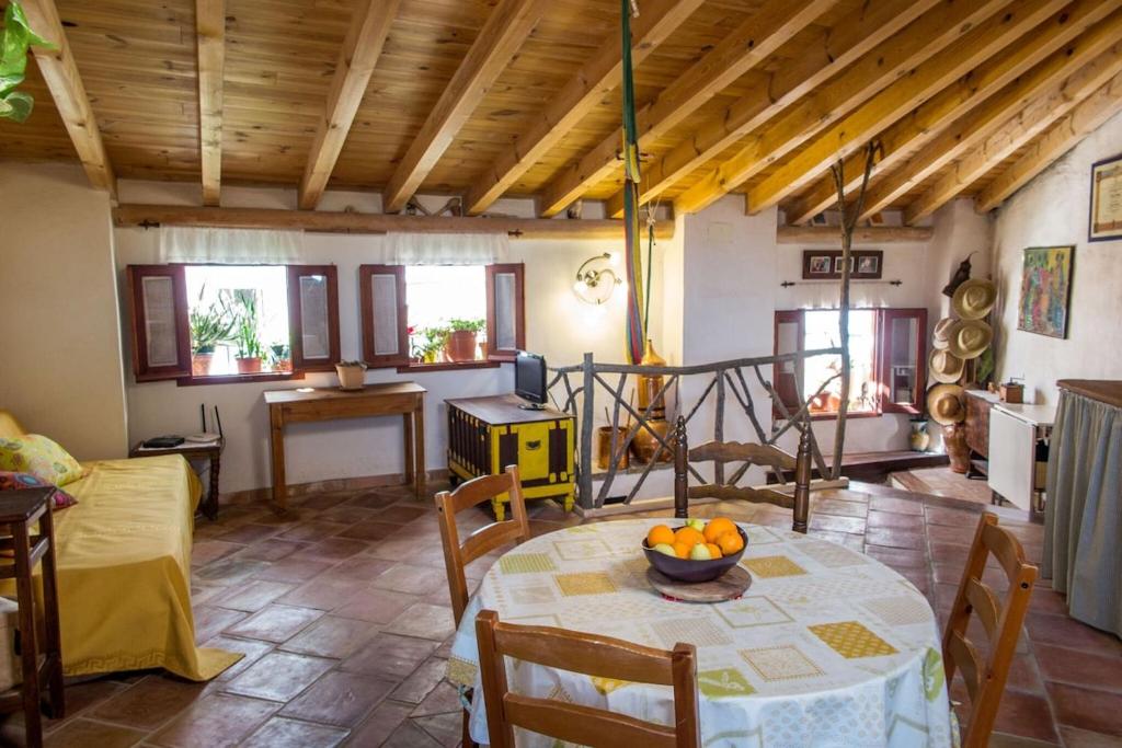 Posezení v ubytování Casa Kiara Moratalla