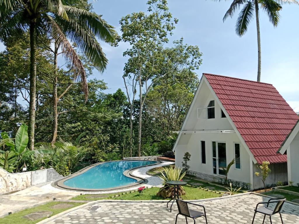 Bazén v ubytování Sambas Cottages nebo v jeho okolí