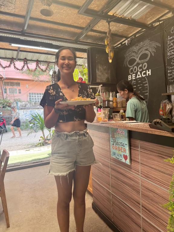 Os clientes hospedados em KohTaoHostel