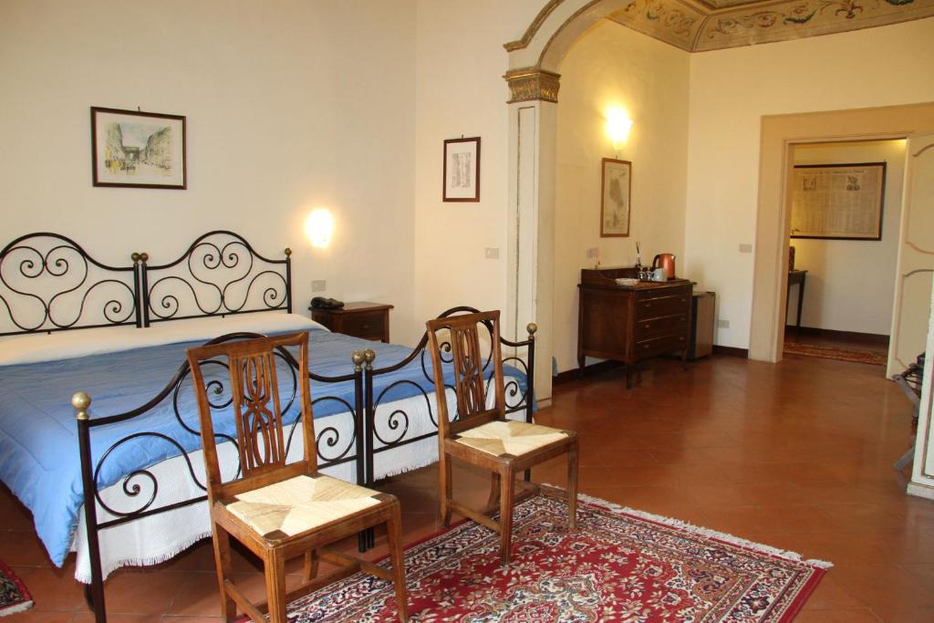 Posezení v ubytování B&B L'Agnolo Di Caroti Cinzia