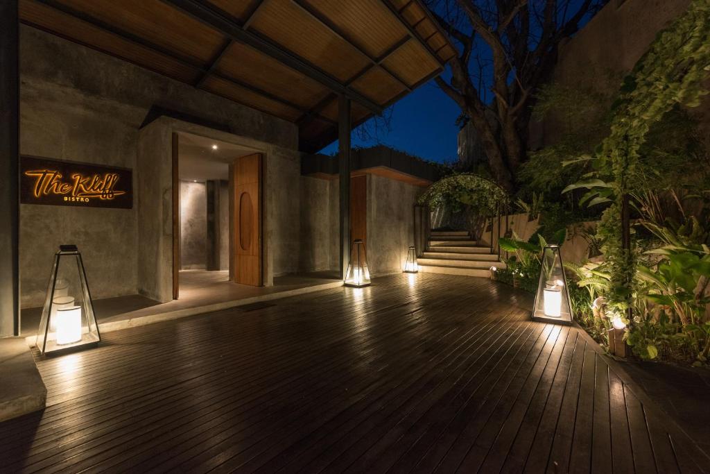 Zahrada ubytování Katamaran Hotel & Resort Lombok