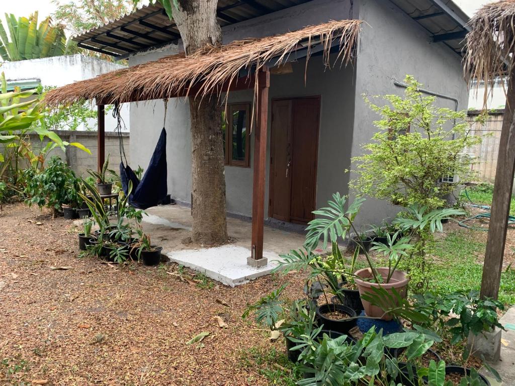 Zahrada ubytování บ้านใจแปงโฮมสเตย์ Ban Jaipang Homestay