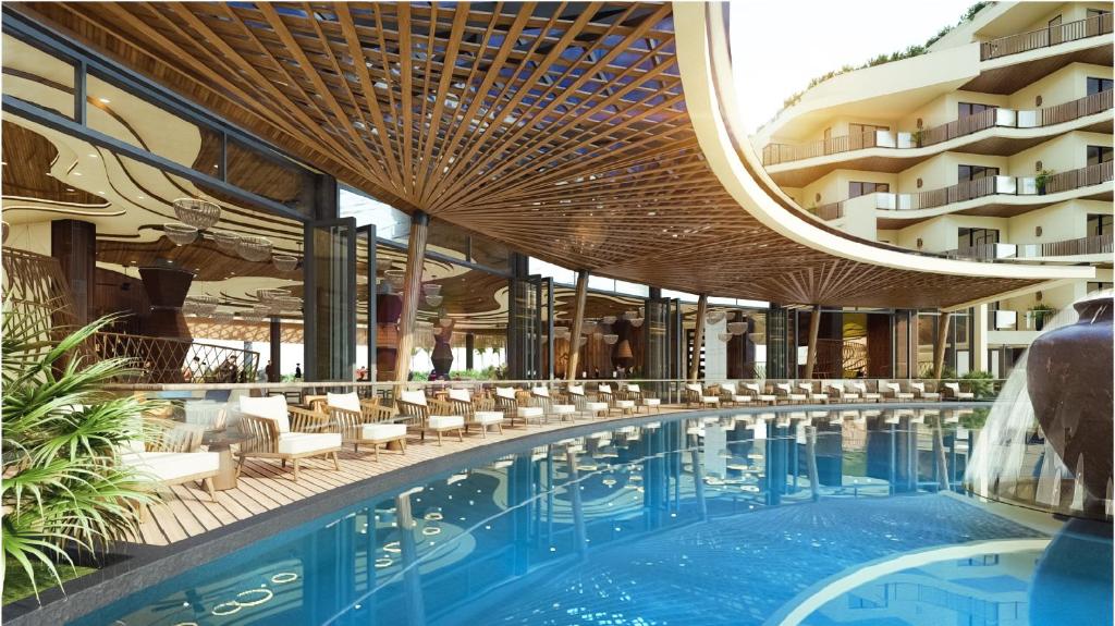 Бассейн в Amiana Resort Cam Ranh или поблизости