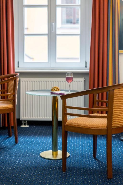 Posezení v ubytování Altstadthotel der Patrizier