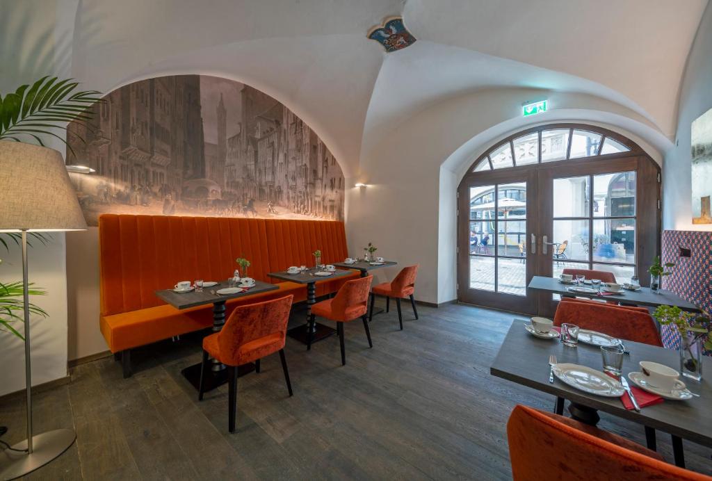 Posezení v ubytování Altstadthotel der Patrizier