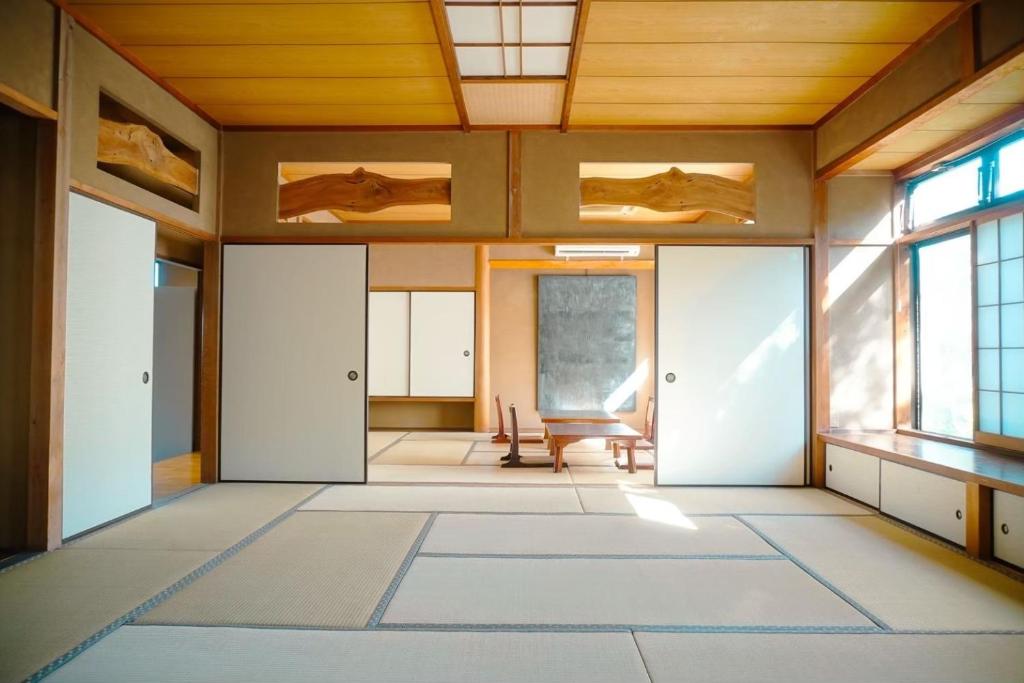 Posezení v ubytování 阿部倉温泉 Abekura Onsen