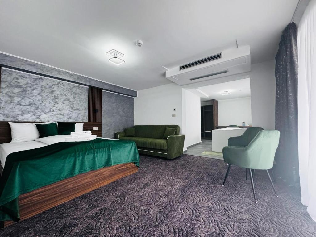 Posezení v ubytování Hotel Popasul Regelui Transalpina