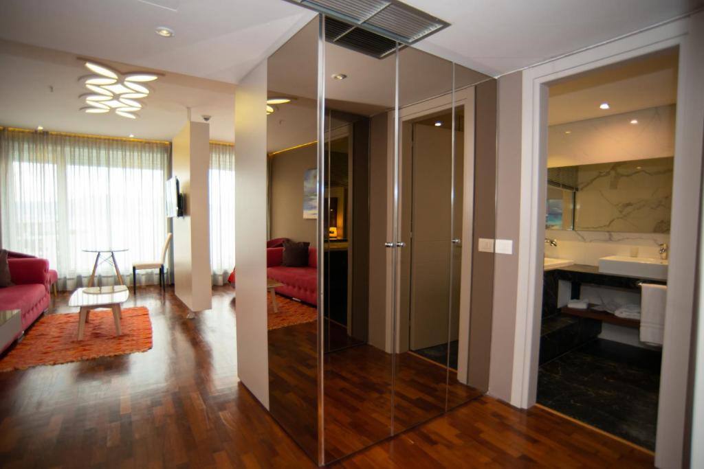 Posezení v ubytování Bougainville Bay Hotel